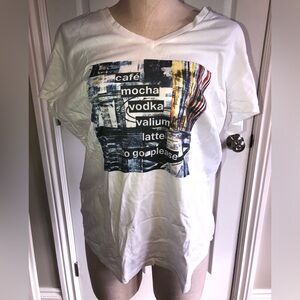 Suzi Roher Cafe Mocha t-shirt